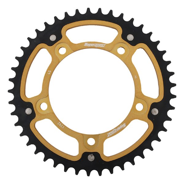 Supersprox Gold Stealth Sprocket For Triumph Bonneville T100 2006-2016 RST-1792-45-GLD